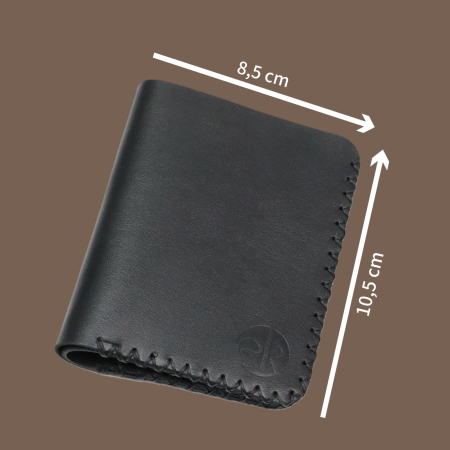 Portofel barbati din piele naturala, Jack S, negru [1]