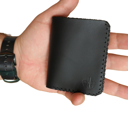 Portofel barbati din piele naturala, Jack S, negru [5]