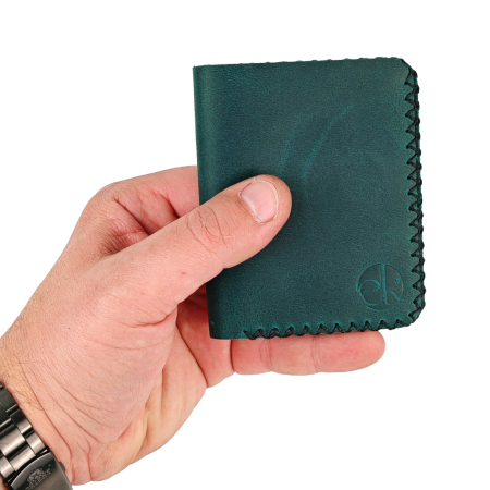 Portofel barbati din piele naturala, Jack S, turcoaz [5]