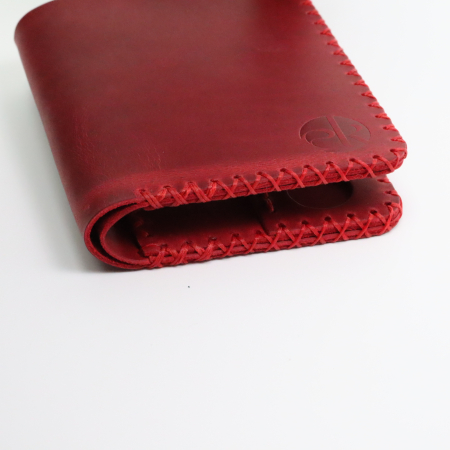 Portofel barbati din piele naturala, Jack S, rosu [6]