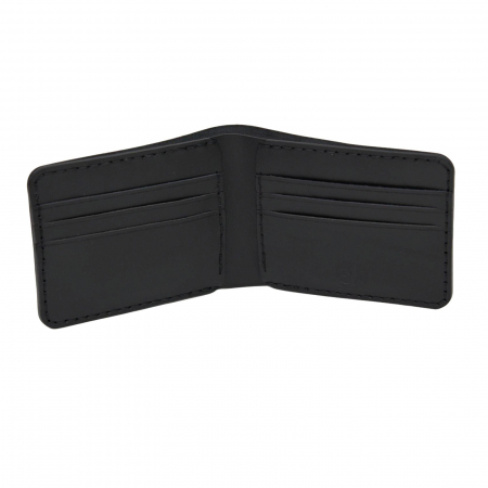 Portofel personalizat clasic barbati din piele naturala, Hector, negru [8]