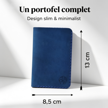 Portofel Barbati Jack 2 L pentru Certificat Inmatriculare si Monede – Piele Naturala [2]