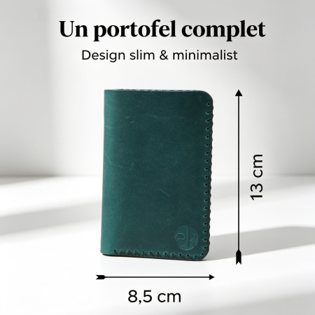Portofel Barbati Jack 2 L pentru Certificat Inmatriculare si Monede – Piele Naturala [2]