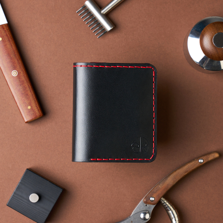Portofel Barbati Odin din Piele Naturala – Personalizabil, Design Slim Bifold [3]