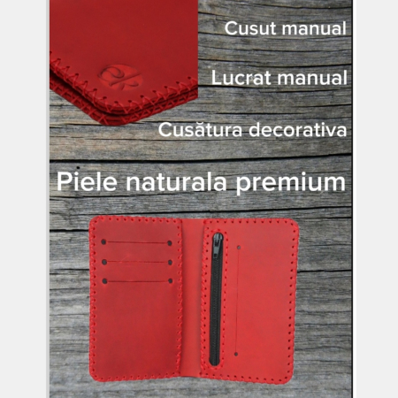 Portofel Barbati Personalizabil Jack 2 L – Piele Naturala pentru Talon Auto [6]