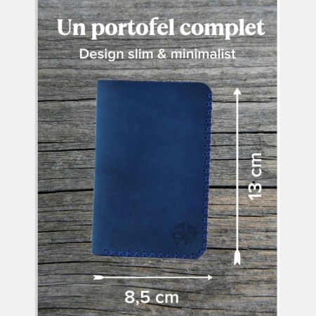 Portofel Barbati Personalizabil Jack 2 L – Piele Naturala pentru Talon Auto [3]
