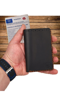 Portofel Barbati Personalizat din Piele Naturala Jack L – Spatiu Talon si CI [3]