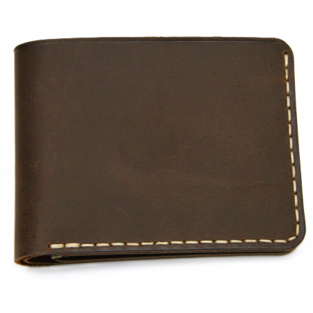 Portofel personalizabil clasic barbati din piele naturala, Hector, maro [2]