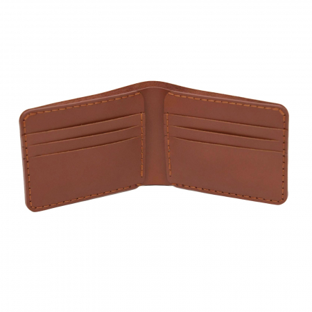 Portofel personalizabil clasic barbati din piele naturala, Hector, maro-cognac [8]