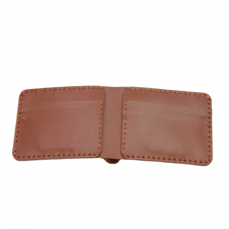 Portofel personalizabil clasic barbati din piele naturala, Hector, maro-cognac [7]