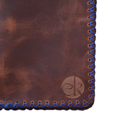 Portofel, personalizabil, din piele naturala, Jack M, Maro-roscat [5]