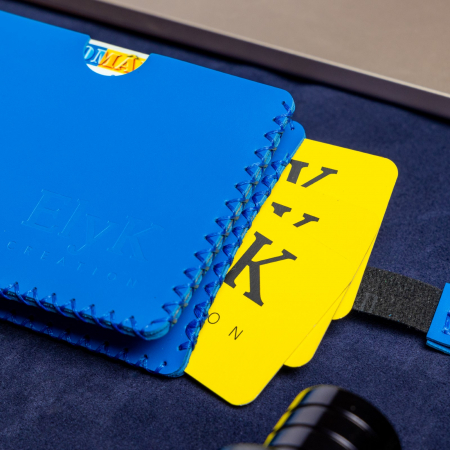 Portofel slim barbati din piele naturala, lucrat si cusut manual, Loki, handmade, Maro ( Crazy Horse ) [4]