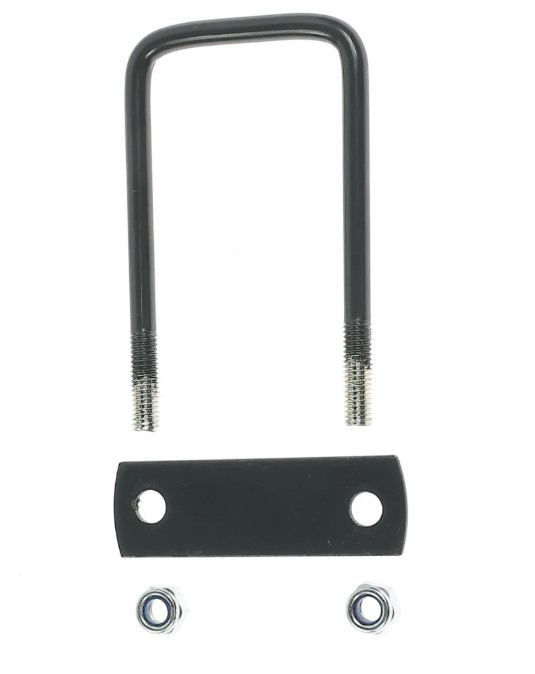 Brida gard 60X40 pentru stalp rectangular RAL7016 GRI [2]