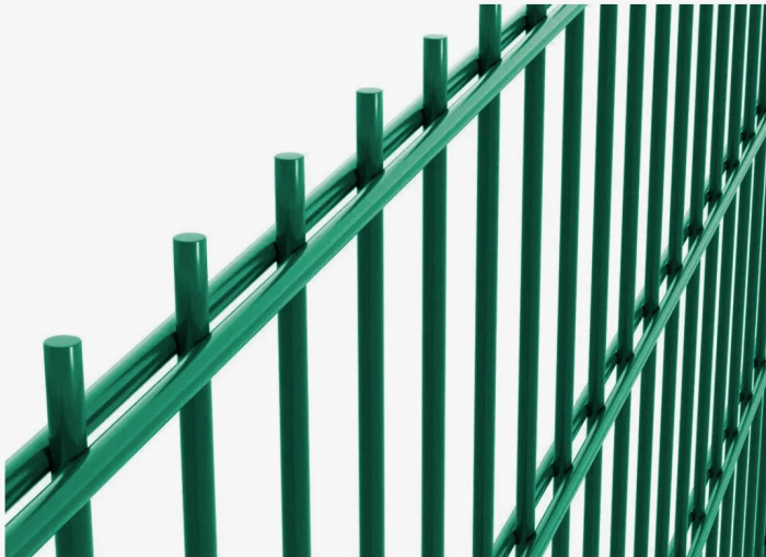 1200x2500 6/5/6mm PANOU DUBLU FIR 2D VERDE (RAL6005) Plastifiat  [1]