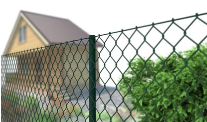 h 1.0m x 10m, 2.8mm VERDE (RAL6005) Plastifiat  PLASA  IMPLETITA  [2]