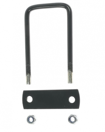 Brida gard 60X40 pentru stalp rectangular RAL7016 GRI [1]