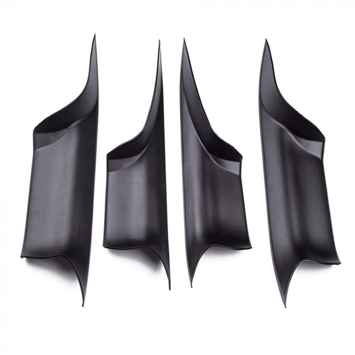Set 4 Manere Usi Portiere Dedicat BMW Seria 7 F02, Negru [1]