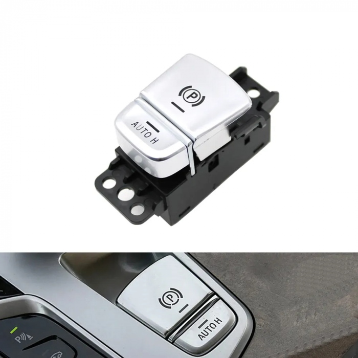 Bloc Comutator Buton Frana AutoH Dedicat BMW Seria 7 G11 G12, Negru [5]