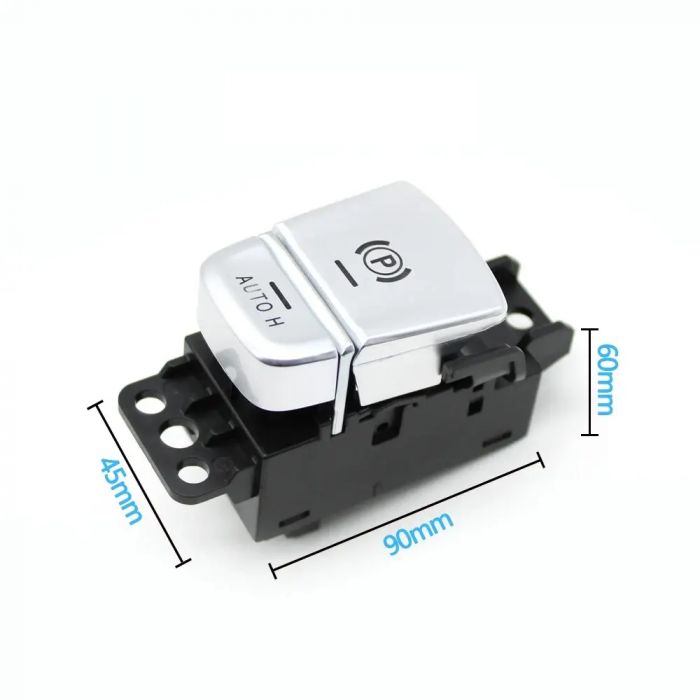 Bloc Comutator Buton Frana AutoH Dedicat BMW Seria 7 G11 G12, Negru [4]