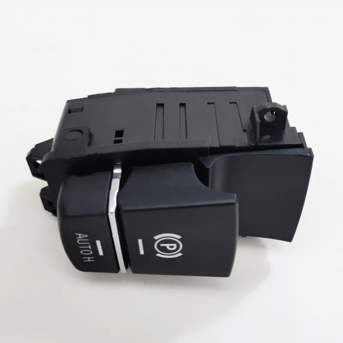 Bloc Comutator Buton Frana AutoH Dedicat BMW Seria 5 6 7 GT F01 F02 F06 F07 F10 F11 F12 F13, NonFacelift, Negru [3]