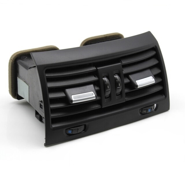Ansamblu Grila Ventilatie Aer Dedicat BMW Seria 5 F10 F11, Spate, climatronic, fara insertii crom [1]