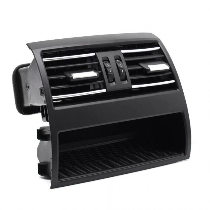 Ansamblu Grila Ventilatie Aer Dedicat BMW Seria 5 F10 F11, Standard, cu insertii crom [1]