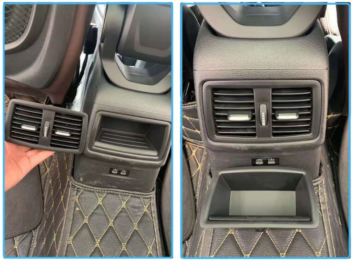 Ansamblu Grila Ventilatie Aer Dedicat BMW X1 F48 F49 X2 F39 F52, Spate [6]