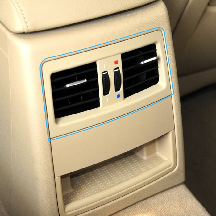 Grila Ventilatie Aer Dedicat BMW Seria 3 E90 E91, Central-Spate, Bej [3]