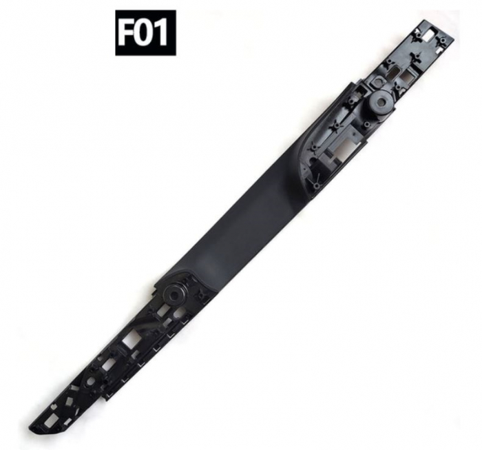Ansamblu Maner Usa Portiera Dedicat BMW Seria 7 F01, Dreapta Spate, Negru [1]