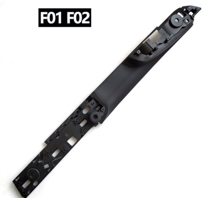 Ansamblu Maner Usa Portiera Dedicat BMW Seria 7 F01 F02, Stanga Fata, Negru [1]
