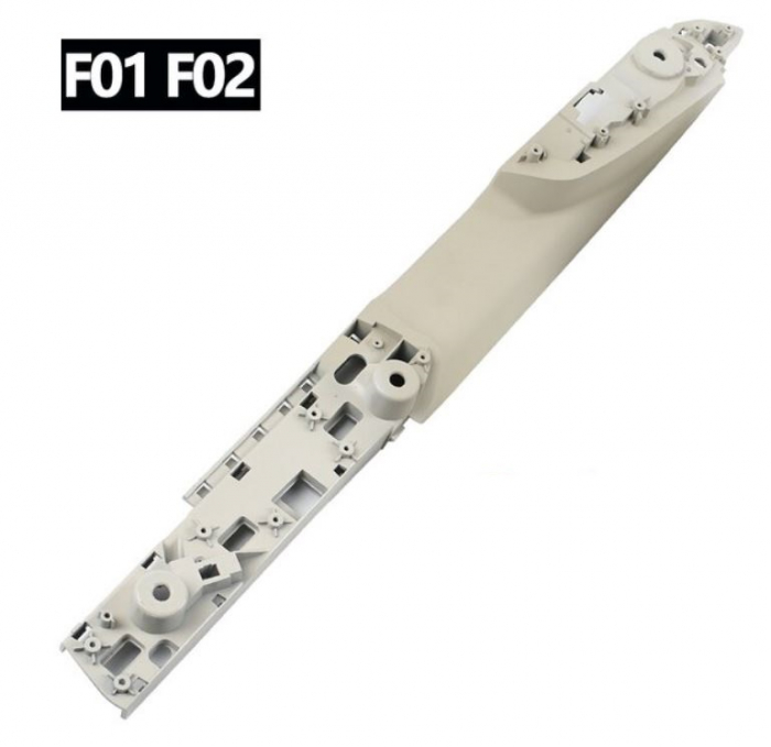 Ansamblu Maner Usa Portiera Dedicat BMW Seria 7 F01 F02, Stanga Fata, Oyster [1]