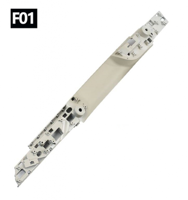 Ansamblu Maner Usa Portiera Dedicat BMW Seria 7 F01, Stanga Spate, Oyster [1]