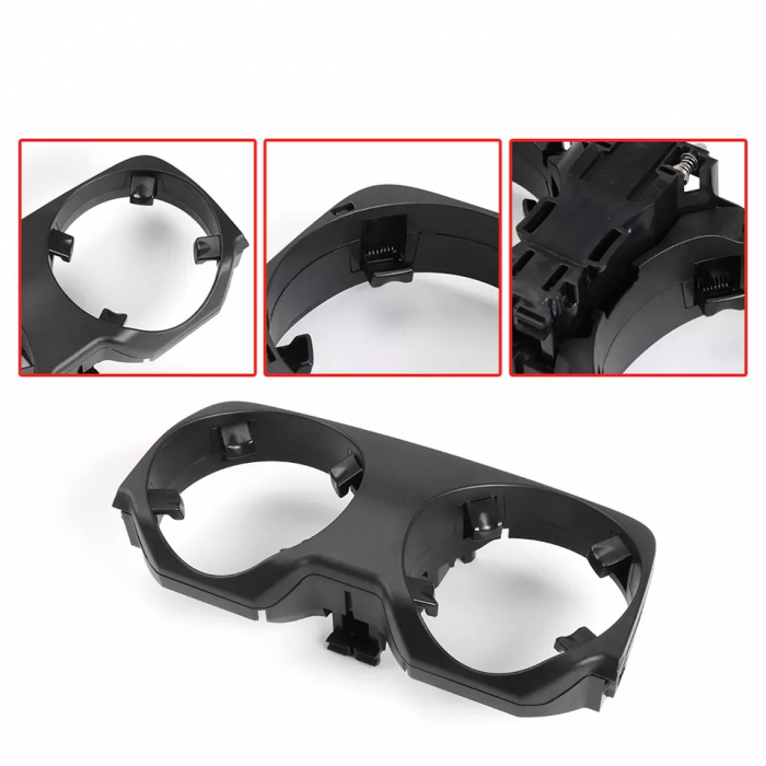 Trim Ornament Suport Pahare Consola Centrala Dedicat BMW F01 F02 [2]