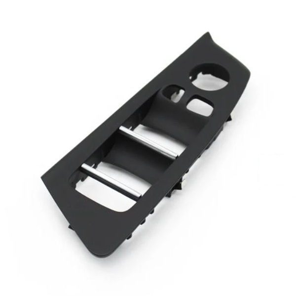Trim Masca Rama Butoane Geamuri Oglinzi Usa Portiera Dedicat BMW Seria 5 G30 G31 M5 F90, Stanga Fata, Negru  [1]