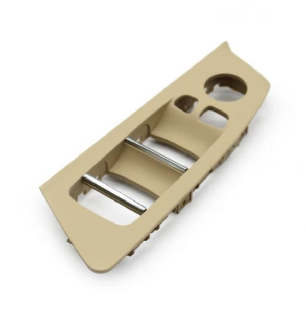 Trim Masca Rama Butoane Geamuri Oglinzi Usa Portiera Dedicat BMW Seria 5 G30 G31 M5 F90, Stanga Fata, Bej [1]