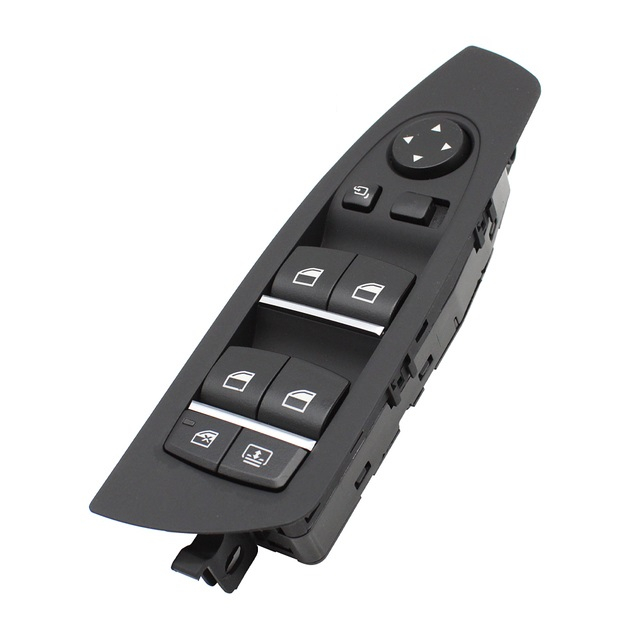 Bloc Comutator Butoane Geamuri Oglinzi Usa Portiera Dedicat BMW Seria 7 F01 F02, Negru [1]
