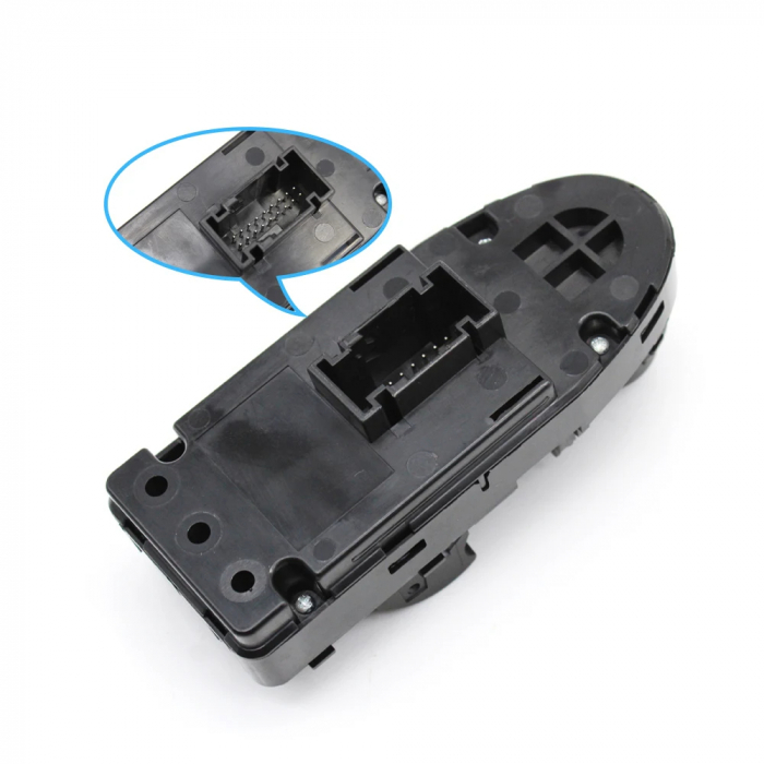 Bloc Butoane Geamuri Oglinzi Usa Portiera Sofer Dedicat  BMW E92 E93, cu buton oglinzi, Negru [2]