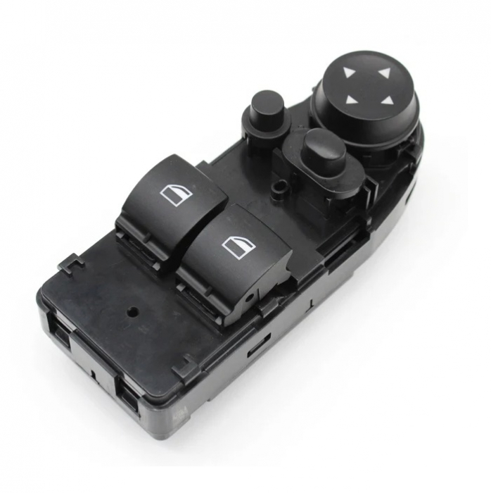 Bloc Butoane Geamuri Oglinzi Usa Portiera Sofer Dedicat  BMW E92 E93, cu buton oglinzi, Negru [1]