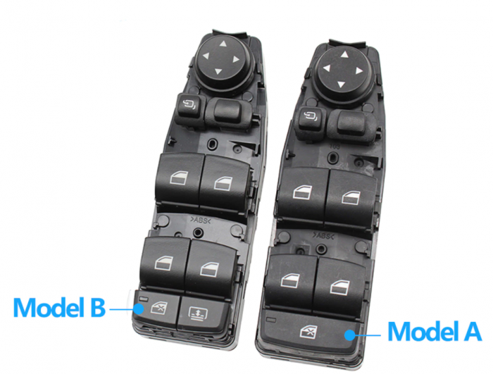 Bloc Comutator Butoane Geamuri Oglinzi Usa Portiera Dedicat BMW F01 F02 F06 F07 F10 F11 F20  F25 F26 F30 F31 F34 F35, cu buton perdeluta  [5]