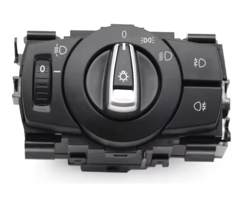 Bloc Butoane Selectie Lumini Dedicat BMW E81 E82 E84 E87 E88 E90 E91 E92 E93, Full cu auto, Negru [1]