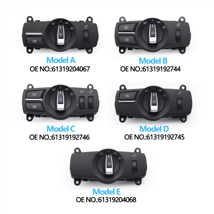 Bloc Butoane Selectie Lumini Dedicat BMW F01 F02 F06 F07 F10 F11 F12 F25 F26 [3]