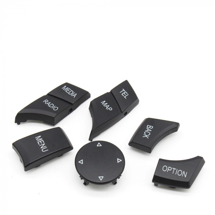 Butoane Consola Multimedia iDrive Dedicat BMW F01 F02 F06 F07 F10 F11 F12 F13 F15 F16 F25 F26 F30 F31 F32 F33 F34 F35 F36 F82 F83, cu buton Media [3]
