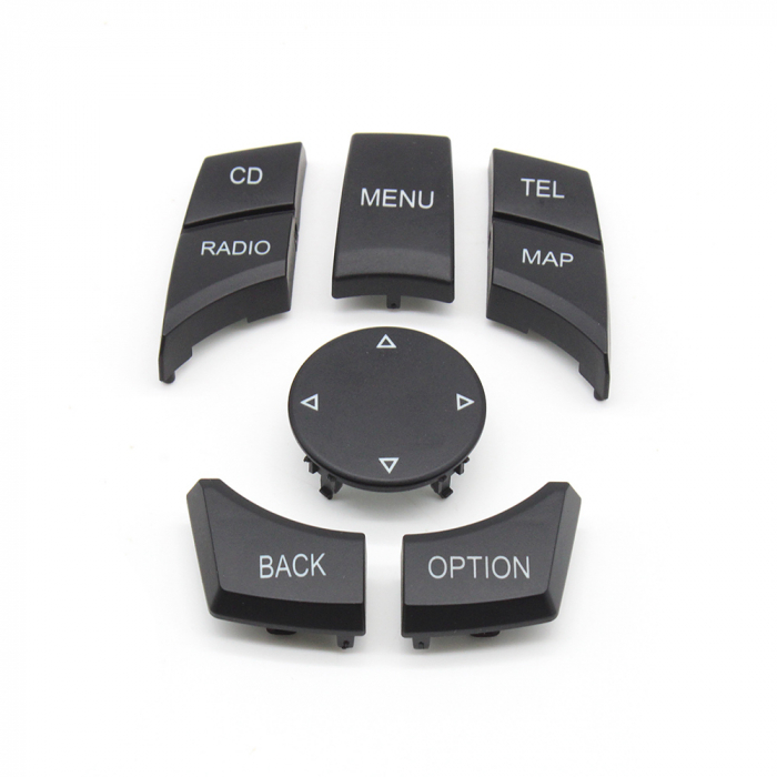 Butoane Consola Multimedia iDrive Dedicat BMW F01 F02 F06 F07 F10 F11 F12 F13 F15 F16 F25 F26 F30 F31 F32 F33 F34 F35 F36 F82 F83, cu buton CD [2]