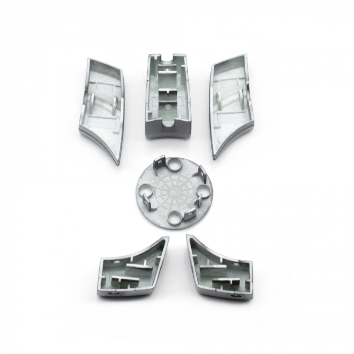 Set 6 Butoane Consola Multimedia iDrive Dedicat BMW Seria E E81 E82 E87 E88 E90 E91 E92 E60 E61 E63 E84 E89 E70 E71, cu buton Media [3]