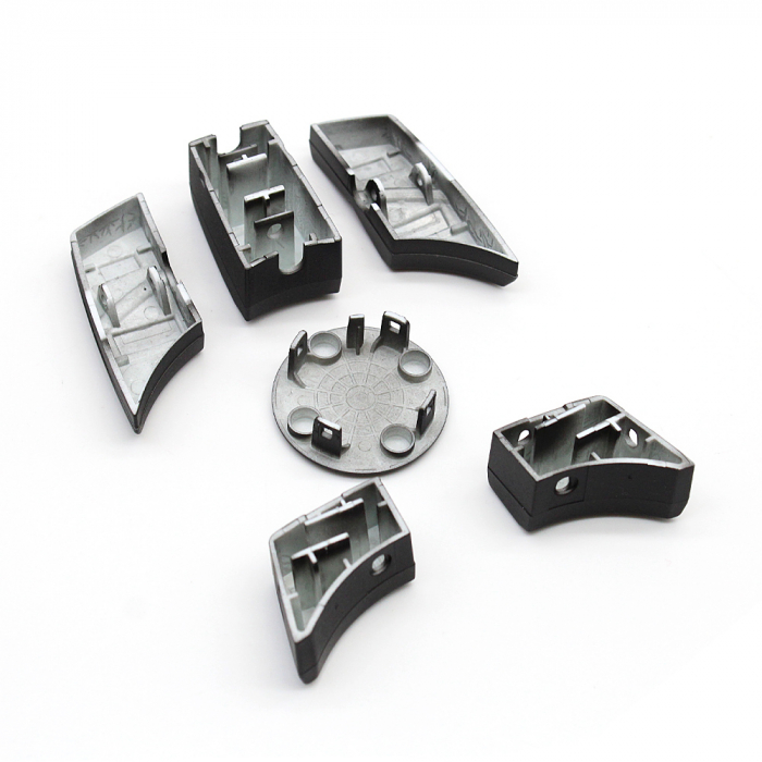 Set 6 Butoane Consola Multimedia iDrive Dedicat BMW Seria E E81 E82 E87 E88 E90 E91 E92 E60 E61 E63 E84 E89 E70 E71, cu buton CD [2]