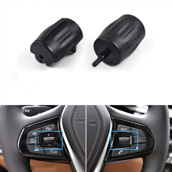 Butoane Rotite Pilot Automat Cruse Control Volan Dedicat BMW G01 G02 G11 G12 G30 G32, Negru [3]