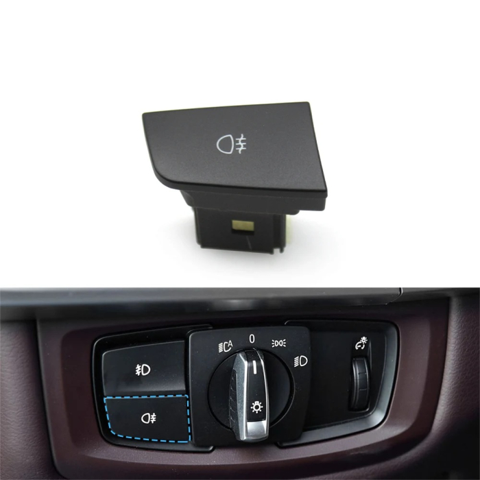 Buton Bloc Lumini Faruri Dedicat BMW F45 F46 X5 X6 F15 F16 X5M X6M F85 F86, Lampa ceata spate [2]