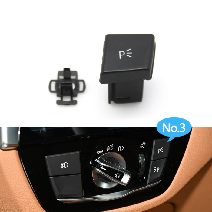 Buton Bloc Lumini Faruri Dedicat BMW G30 G31 M5 F90 G32, No. 3 [2]