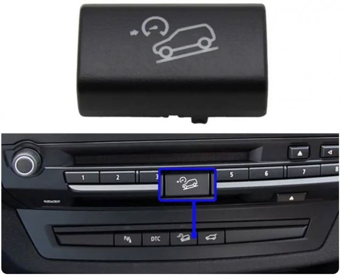 Buton Capac Dedicat BMW X5 X6 E70 E71, HDC Hill Descent Control [2]