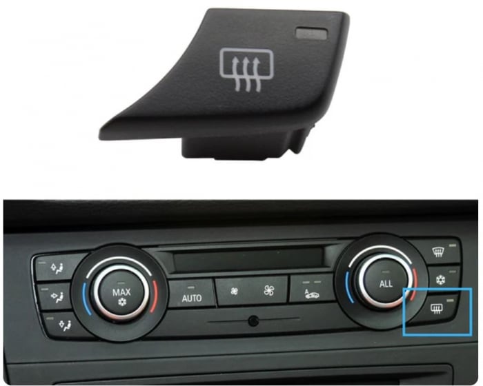 Buton Capac Consola Clima Ventilatie Aer BMW E90 E91 E92 E93 E82 E84 F25, Dezaburire luneta [2]